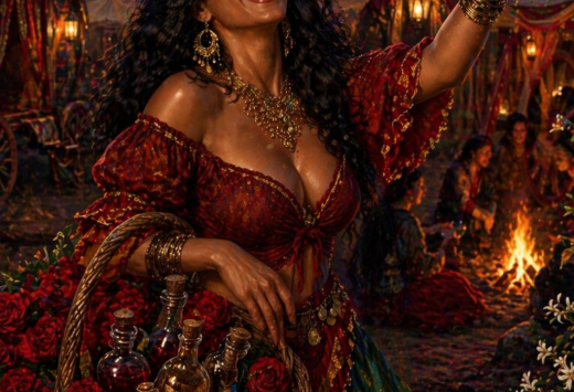 Banho da Pomba Gira Cigana para Atrair Amor e Magnetismo