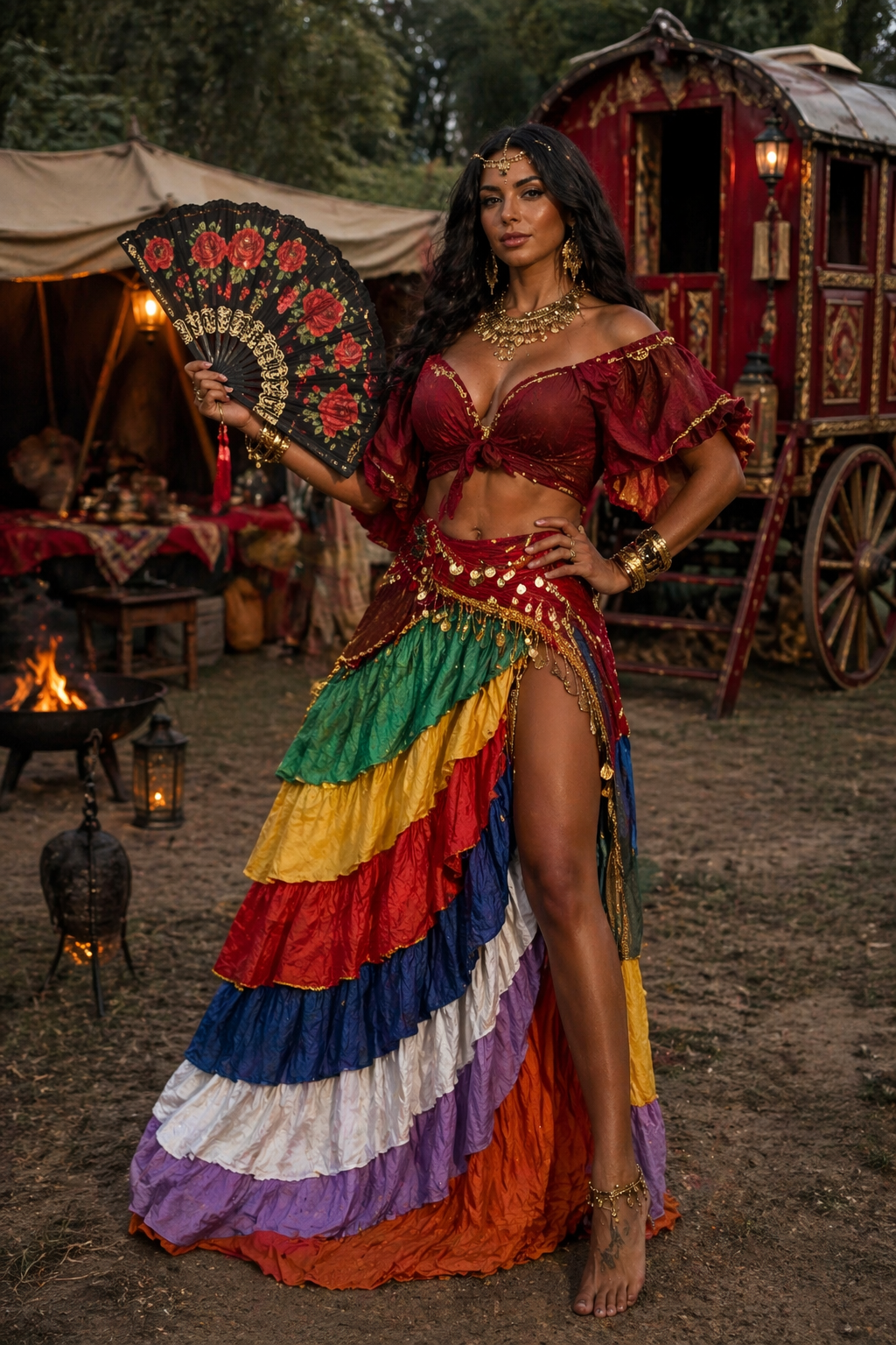 Banho da Pomba Gira Cigana para o progresso e fama